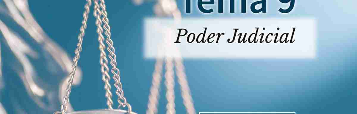 Tema 9. Poder Judicial